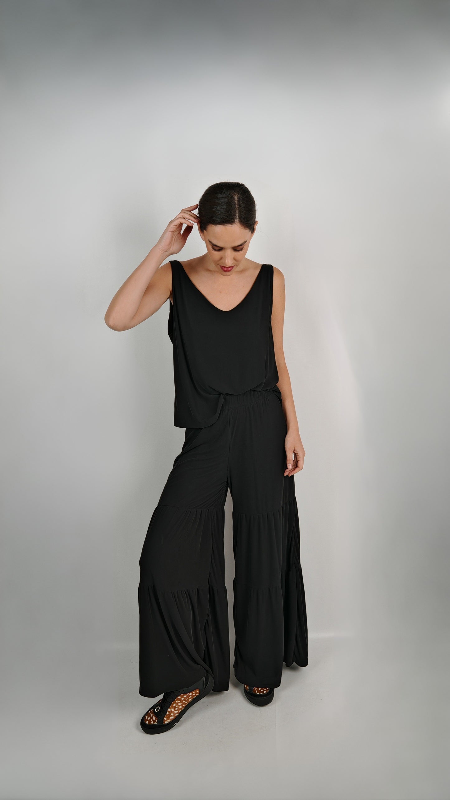 Polera Luz Negra Modal