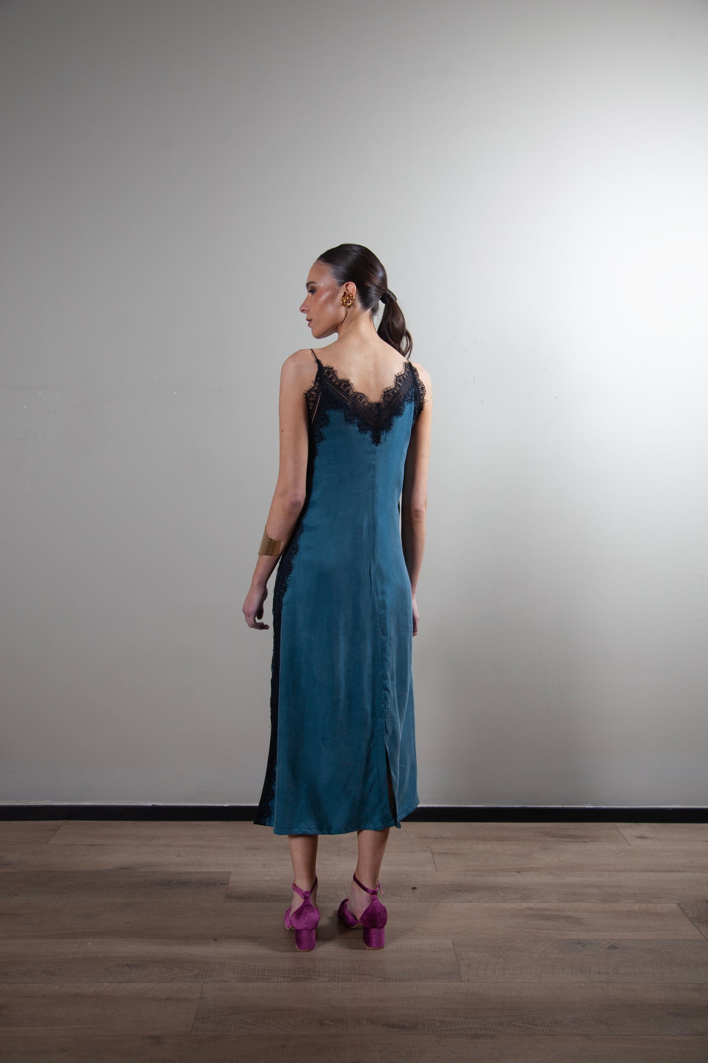 Vestido Jacinta Azul