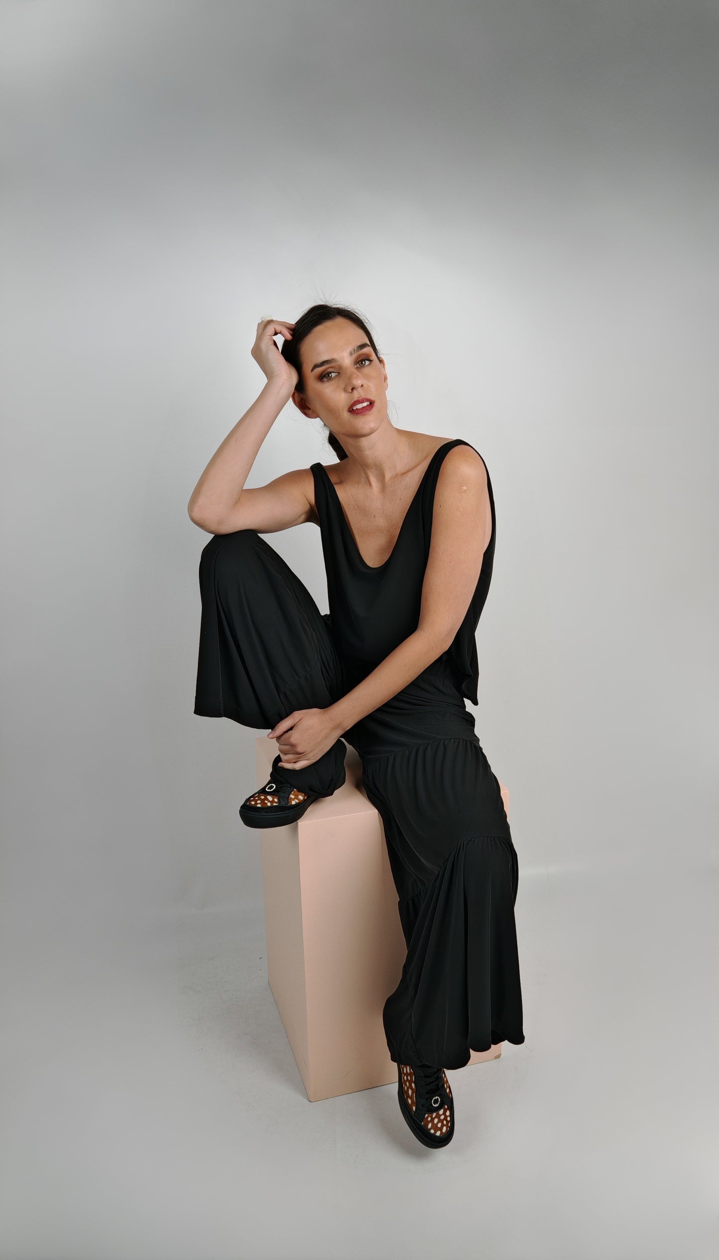 Polera Luz Negra Modal