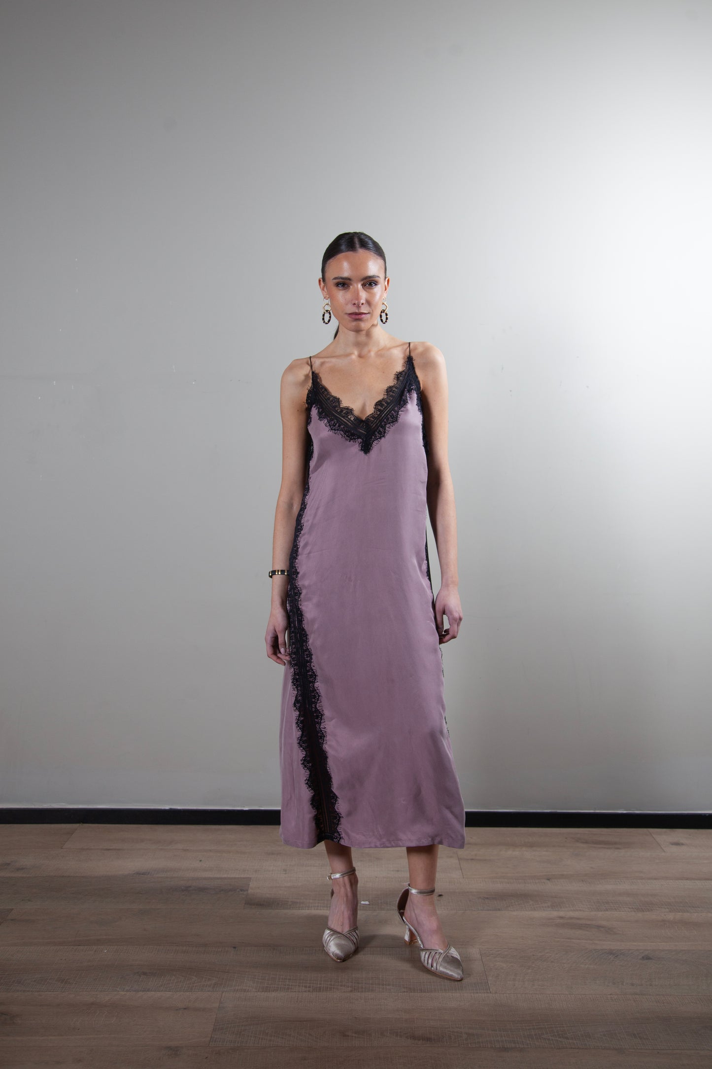 Vestido Jacinta Rosado