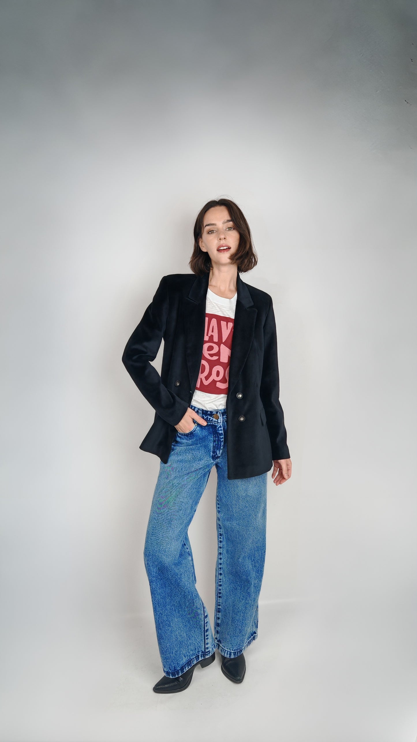 Blazer Olimpia Negro