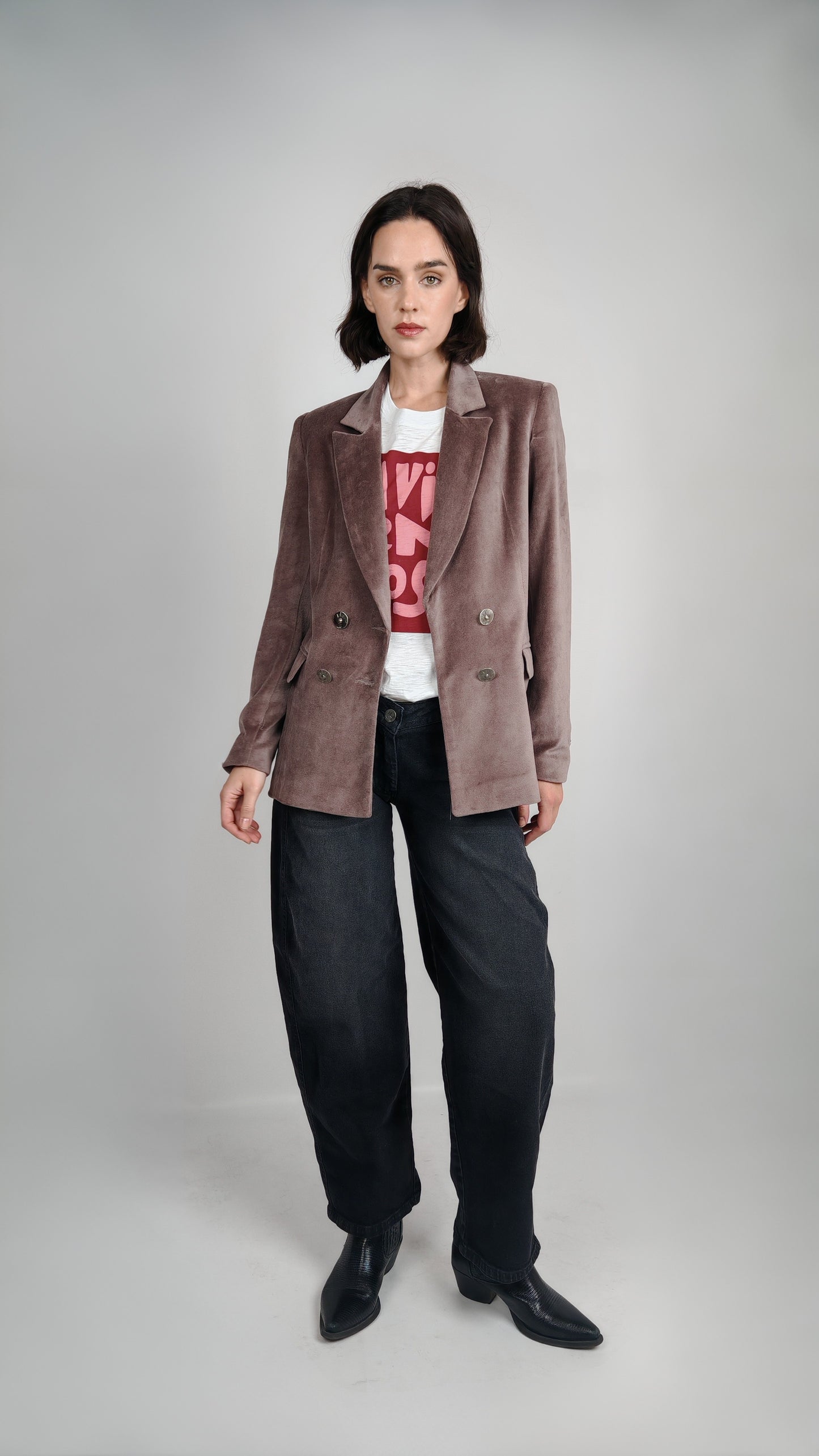 Blazer Olimpia Taupe
