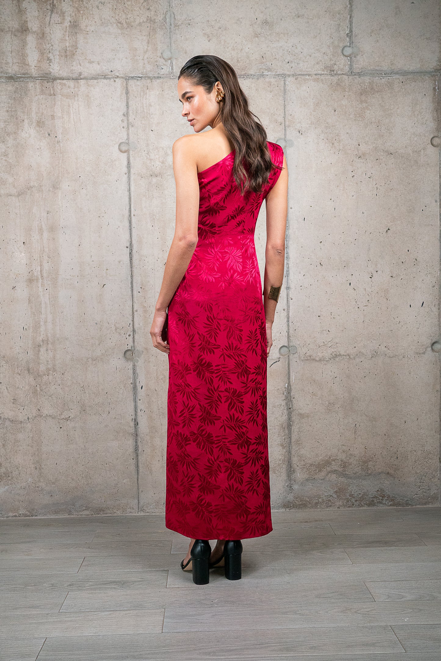 VESTIDO AURORA GUINDA