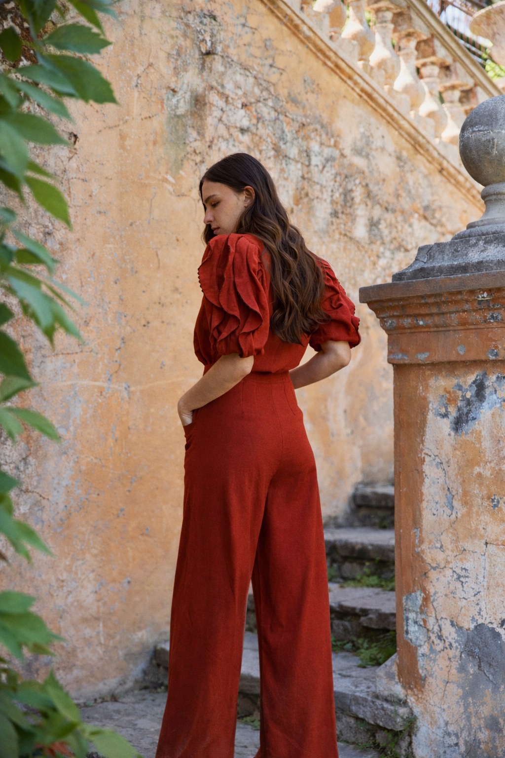 Pantalón Lourdes Terracota