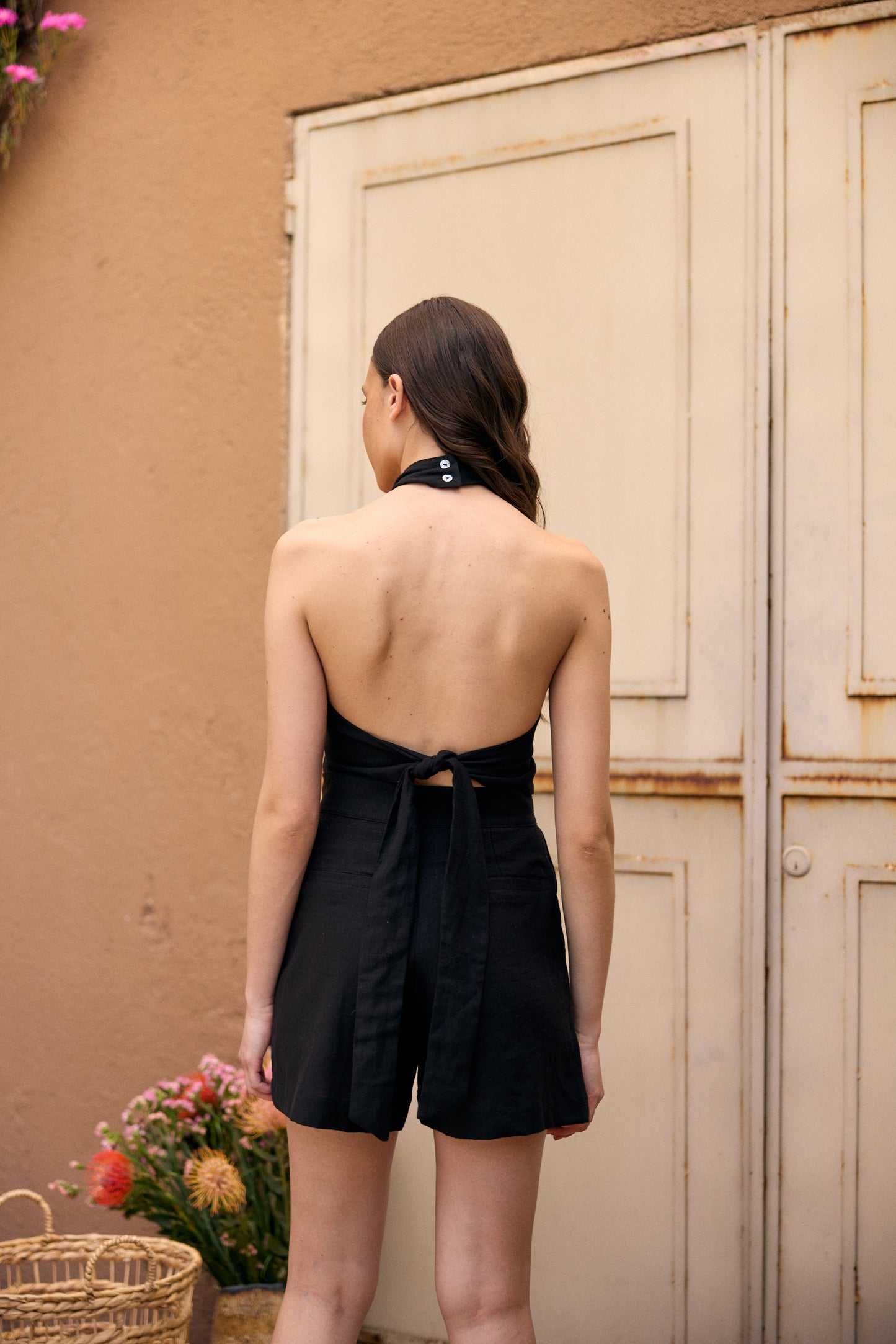 SHORT LINO RITA NEGRO