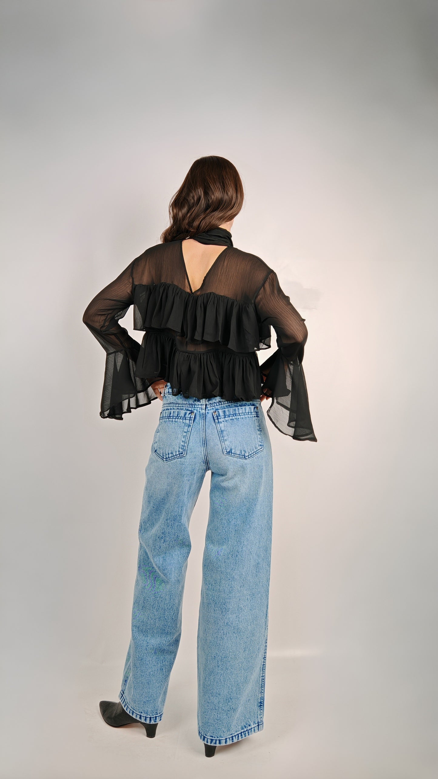 Blusa Rosa Negra