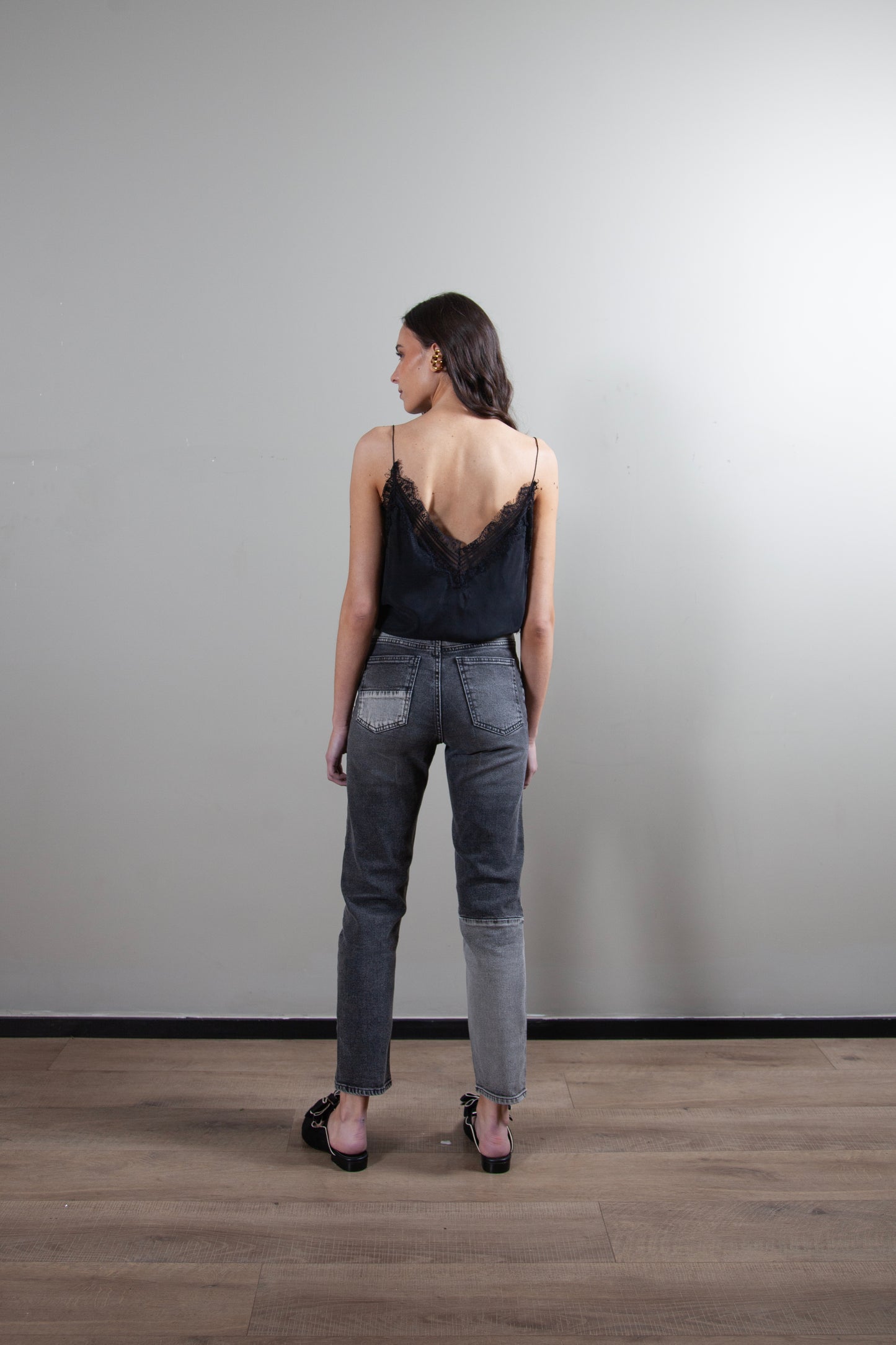 Jeans Alba Gris