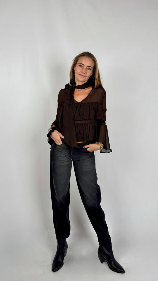 Blusa Rosa Chocolate