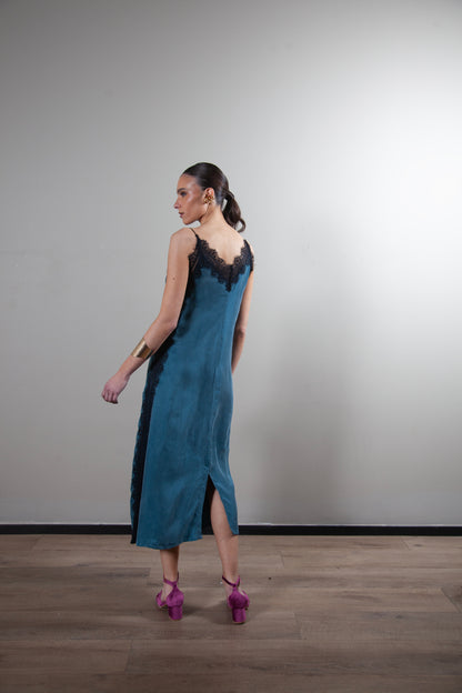 Vestido Jacinta Azul