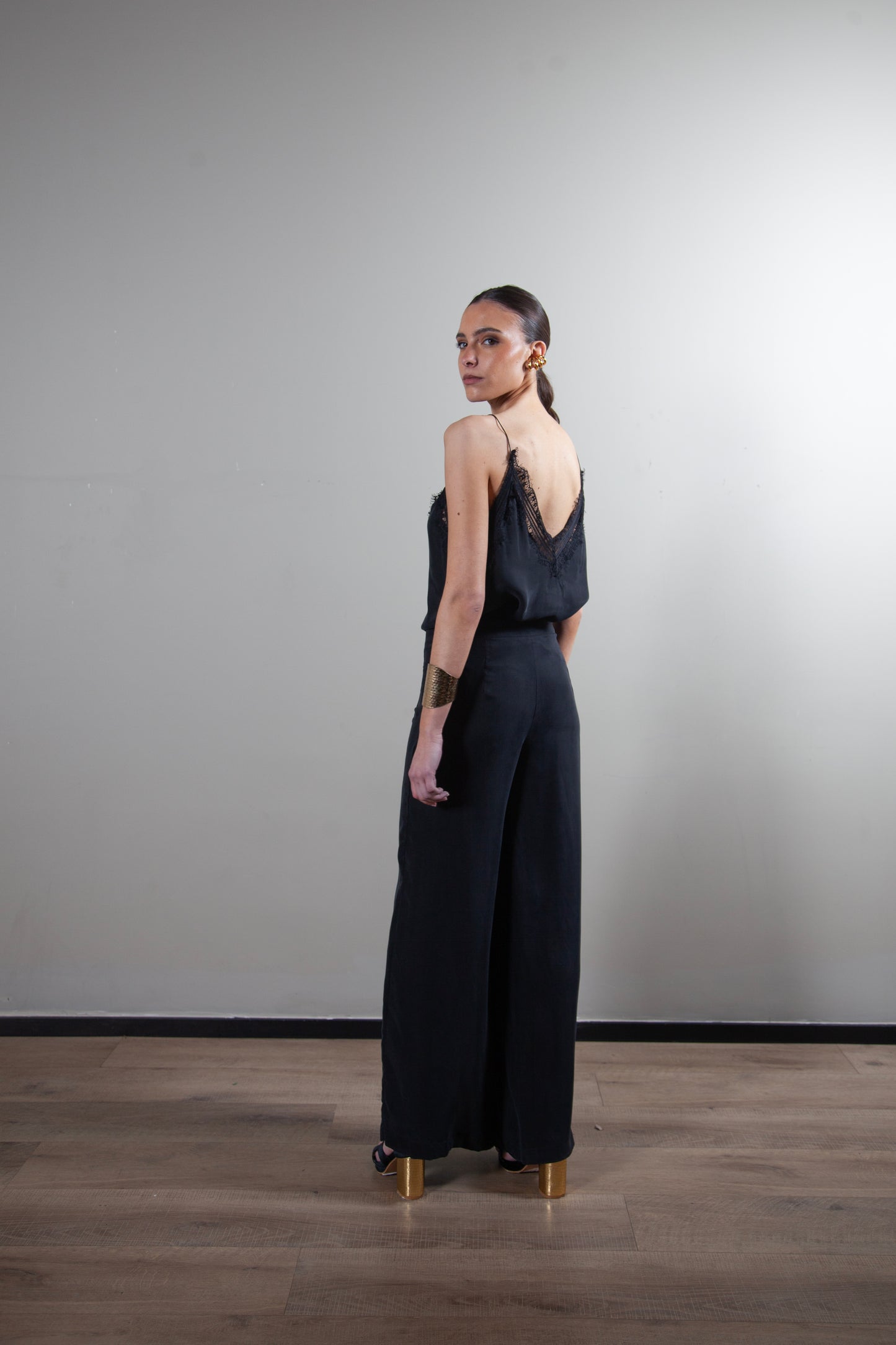 Blusa Candelaria Negra