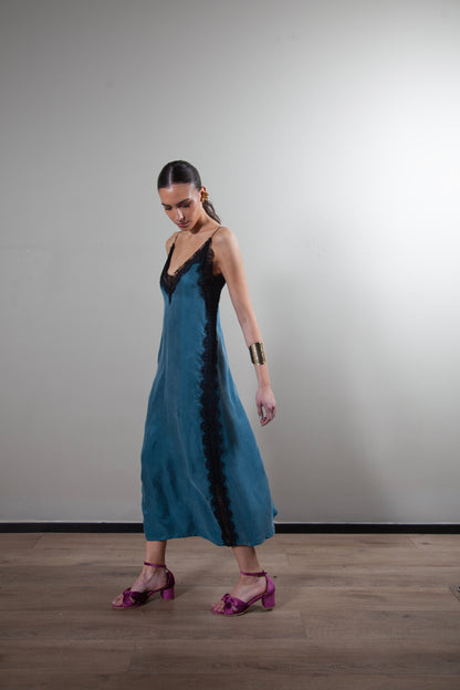 Vestido Jacinta Azul