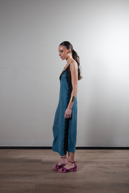 Vestido Jacinta Azul