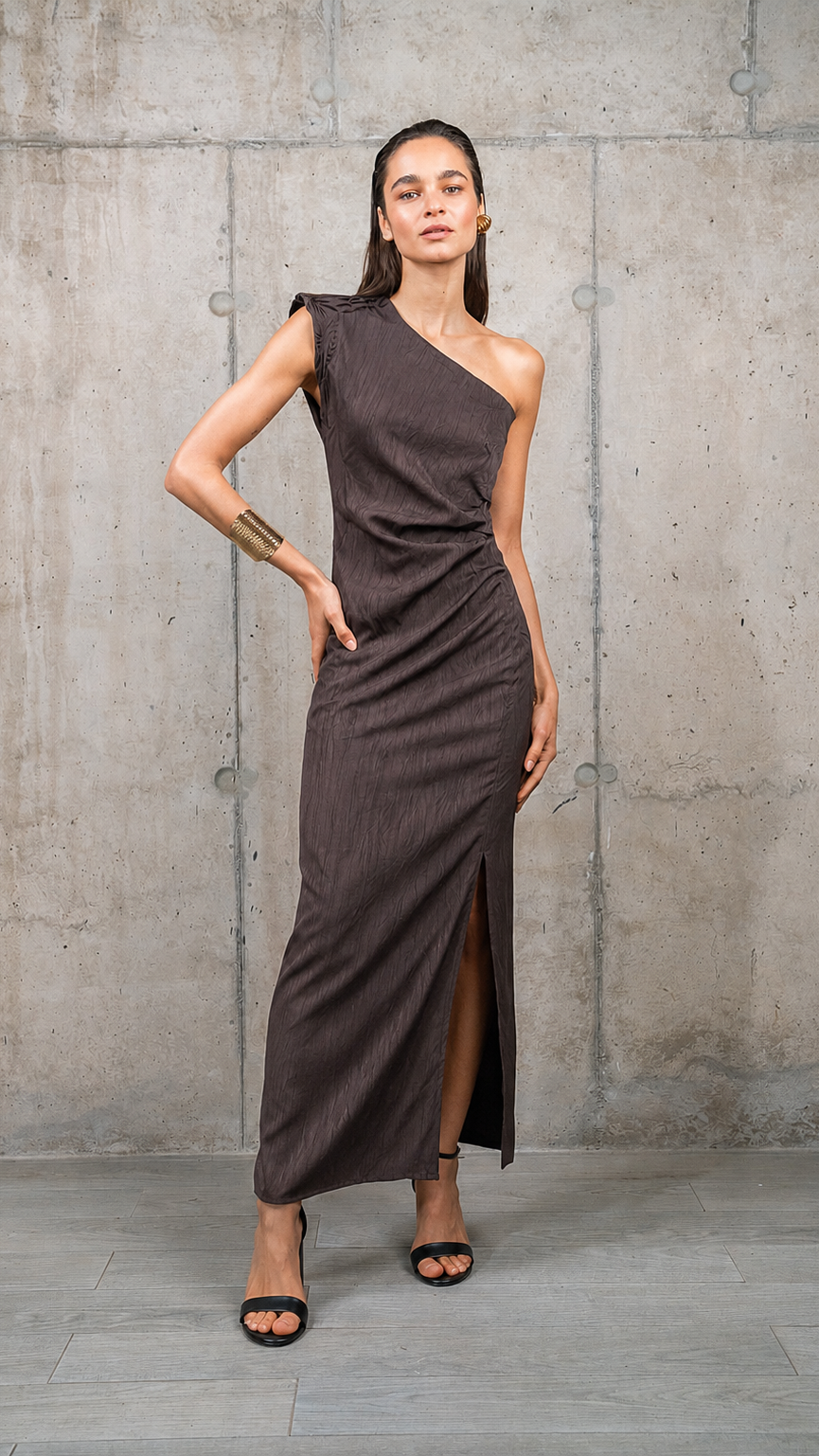 VESTIDO AURORA CHOCOLATE