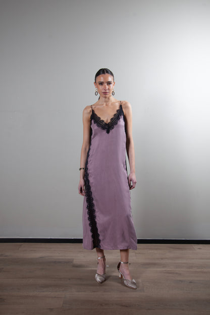 Vestido Jacinta Rosado