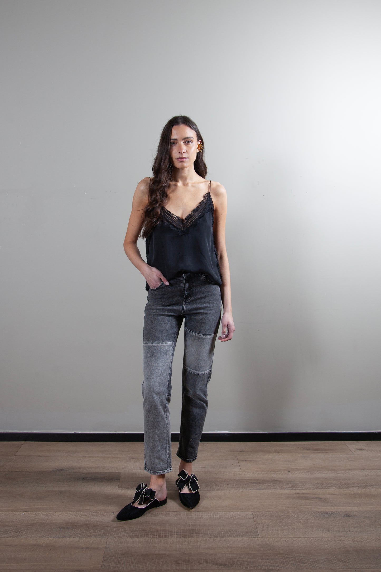 Blusa Candelaria Negra