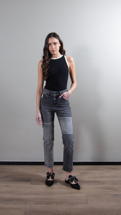 Jeans Alba Gris