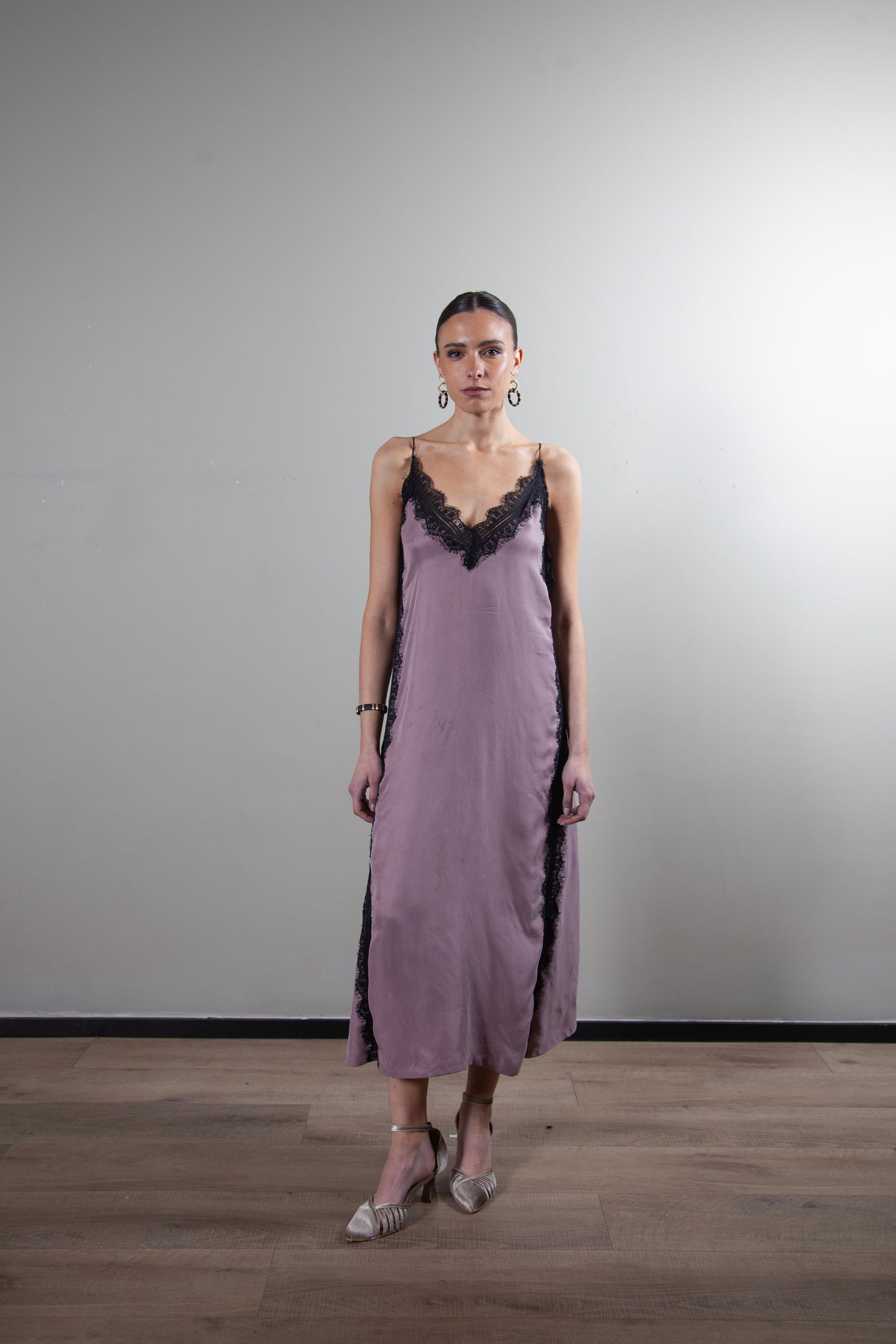 Vestido Jacinta Rosado