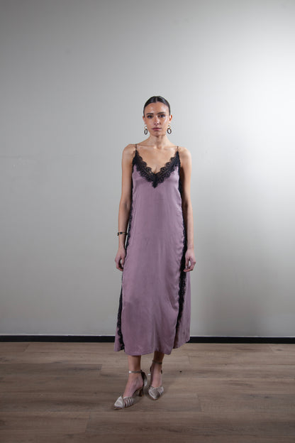 Vestido Jacinta Rosado