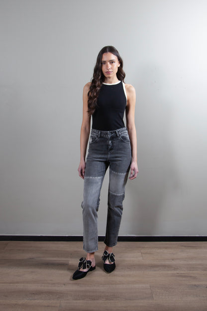 Jeans Alba Gris