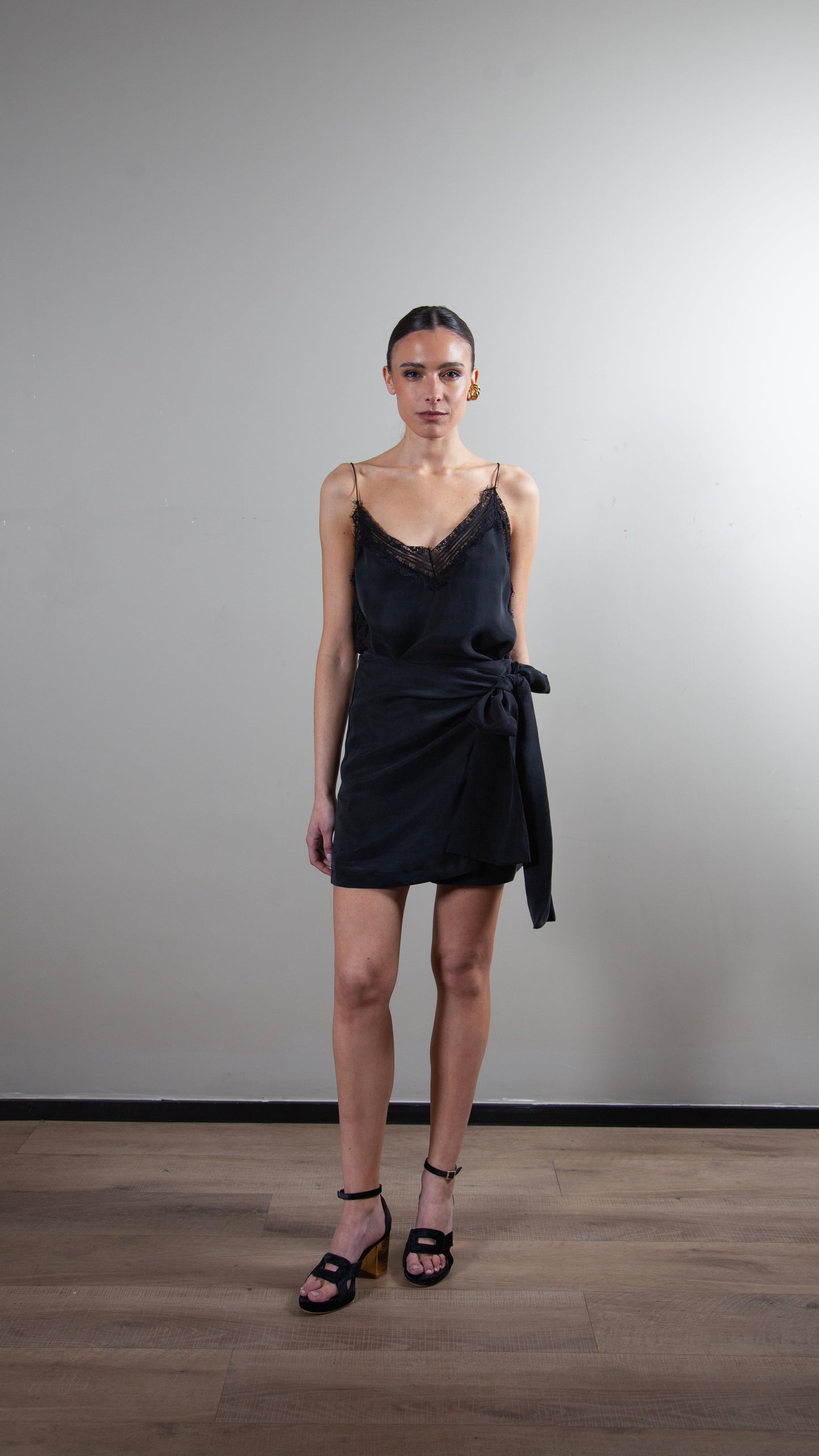 Blusa Candelaria Negra