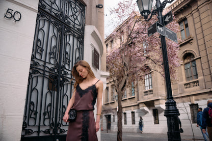BLUSA CANDELARIA CAFÉ