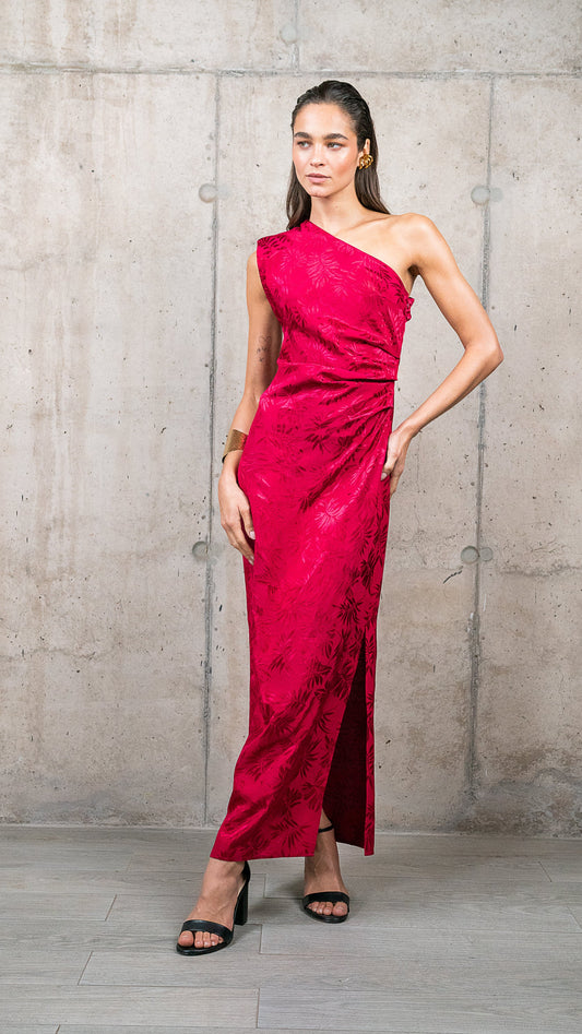 VESTIDO AURORA GUINDA