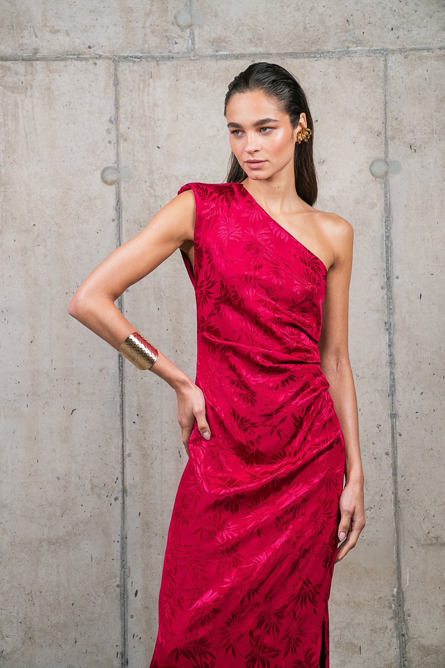 VESTIDO AURORA GUINDA