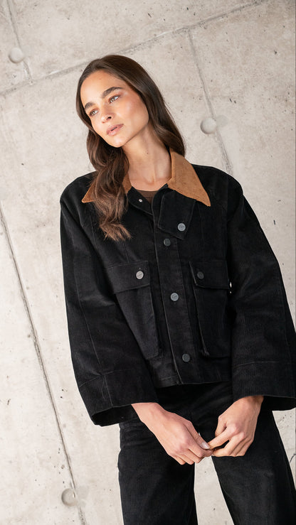 CHAQUETA CARLOTA NEGRO