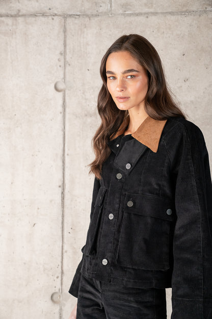 CHAQUETA CARLOTA NEGRO