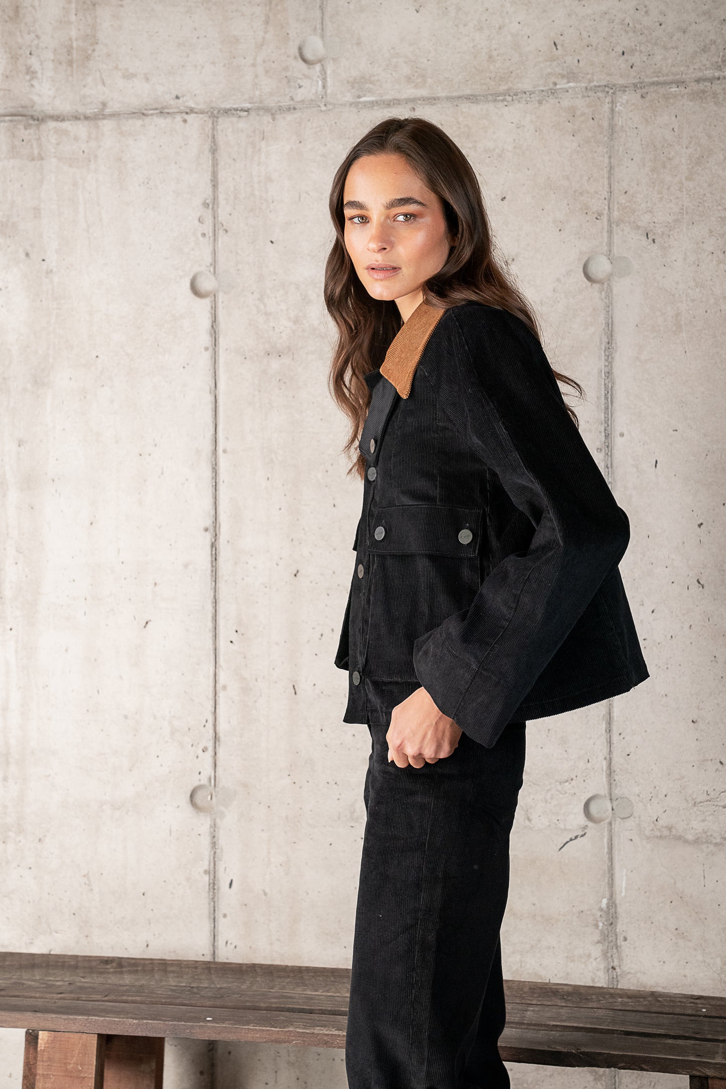 CHAQUETA CARLOTA NEGRO
