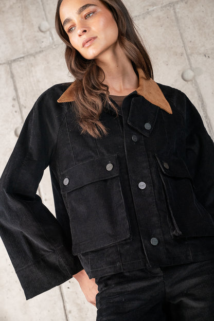 CHAQUETA CARLOTA NEGRO