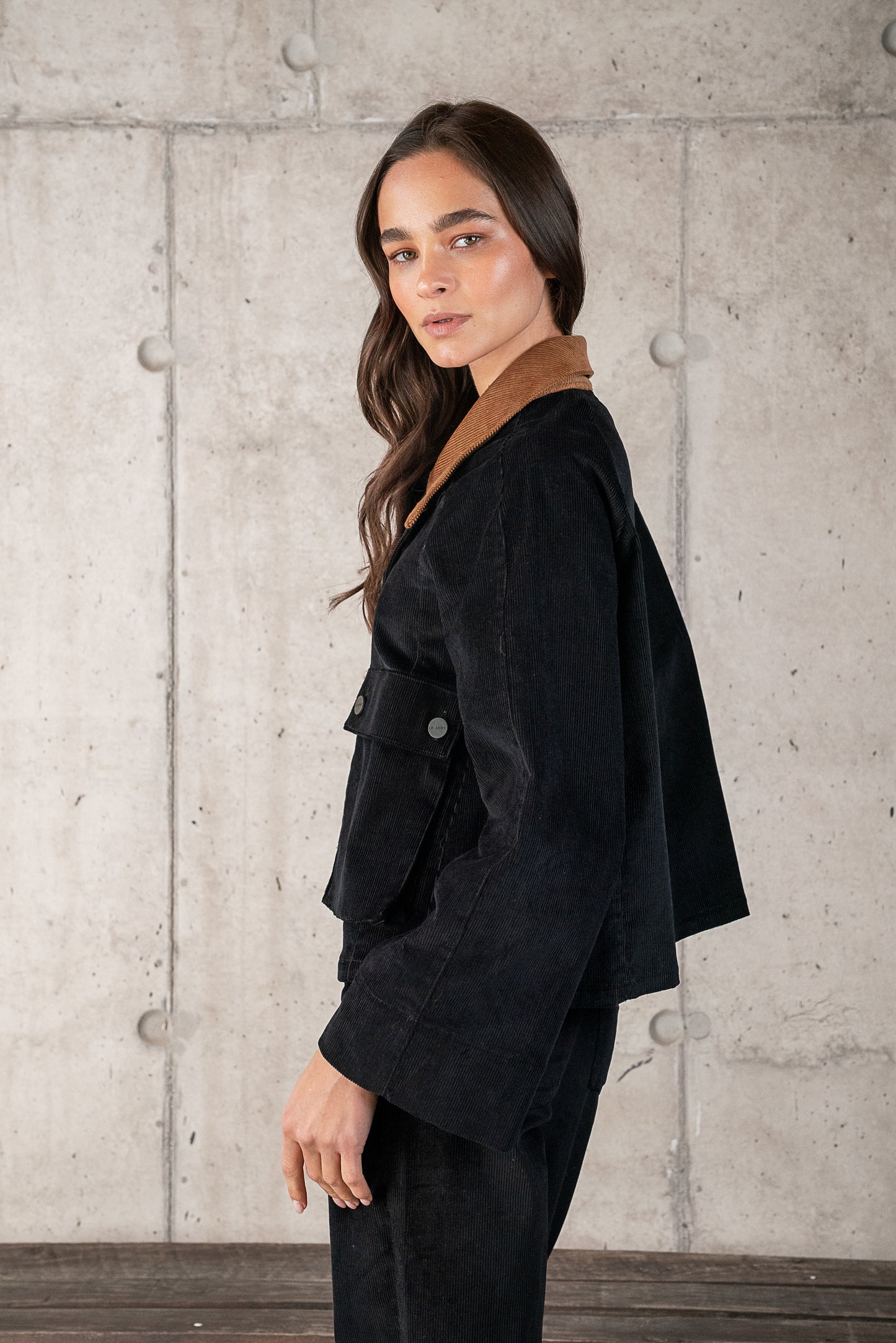CHAQUETA CARLOTA NEGRO