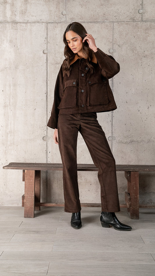 PANTALÓN MANUELA CHOCOLATE DISPONIBLE EN FALABELLA.COM