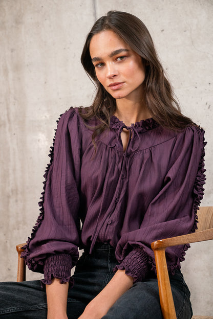 Blusa Julieta Morada