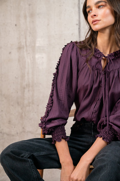 Blusa Julieta Morada