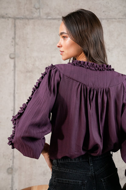 Blusa Julieta Morada