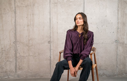 Blusa Julieta Morada
