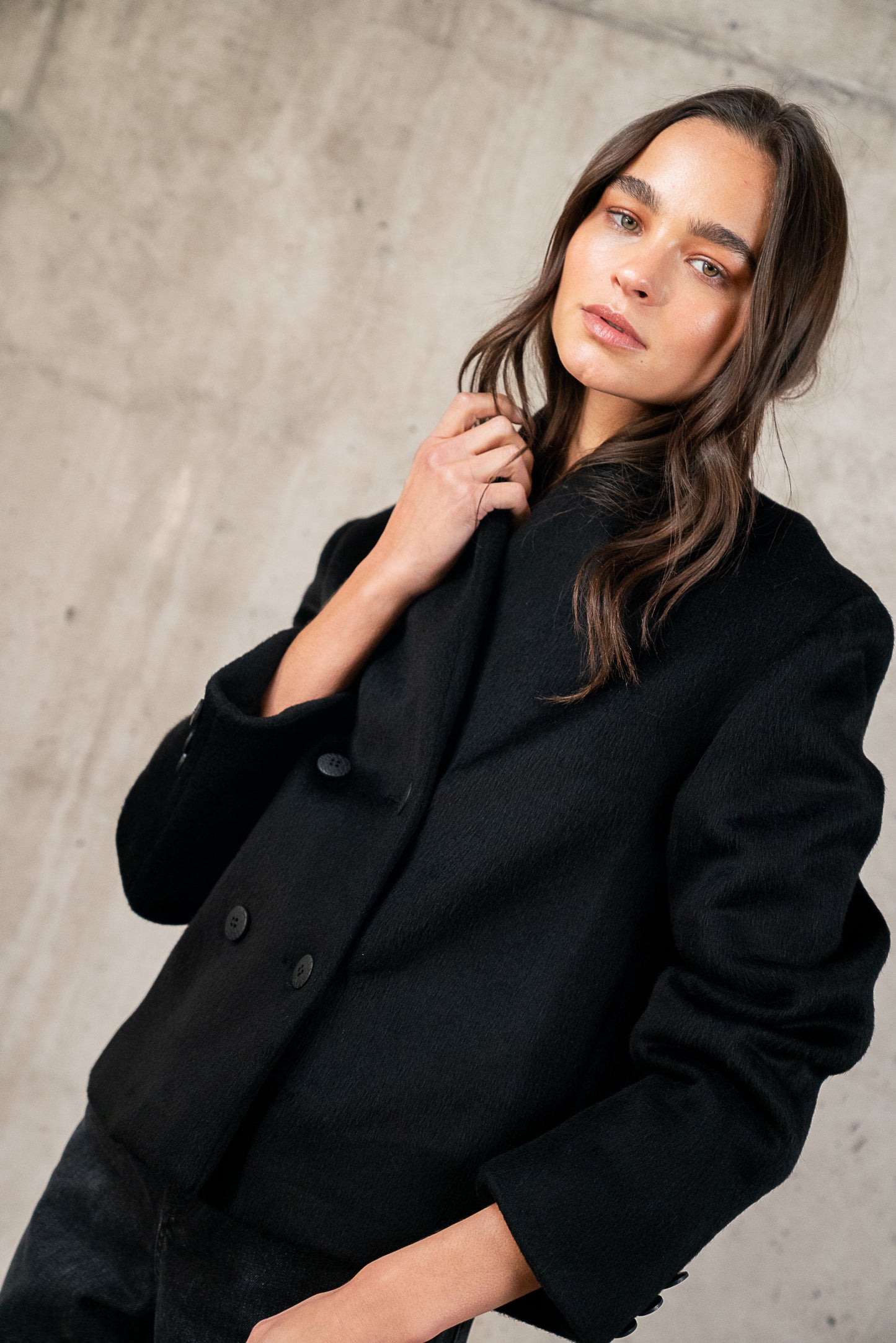 CHAQUETA BIANCA NEGRO 100% LANA PREVENTA: ENTREGA VIERNES 12 DE JUNIO