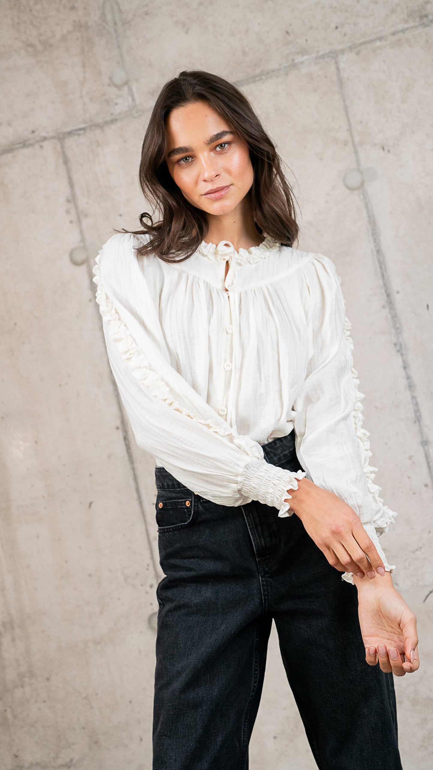 Blusa Julieta Blanca