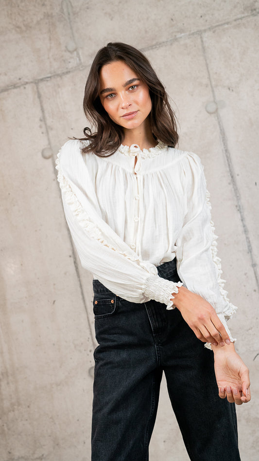 Blusa Julieta Blanca