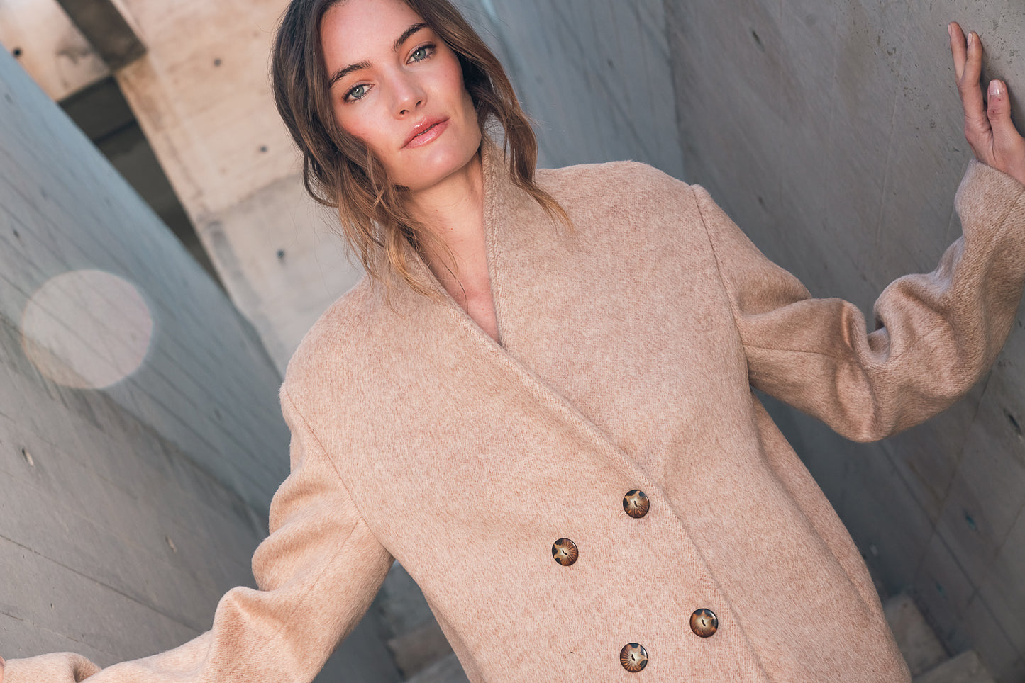 CHAQUETA BIANCA BEIGE 100% LANA PREVENTA: ENTREGA VIERNES 19 DE JUNIO