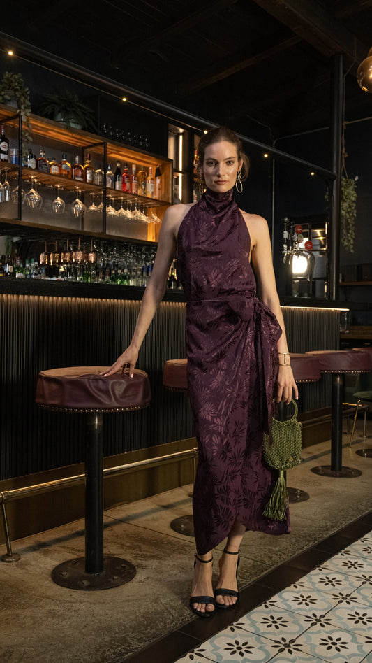 Falda Mía Berenjena