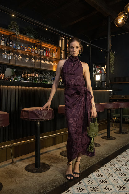 Blusa Mía Berenjena