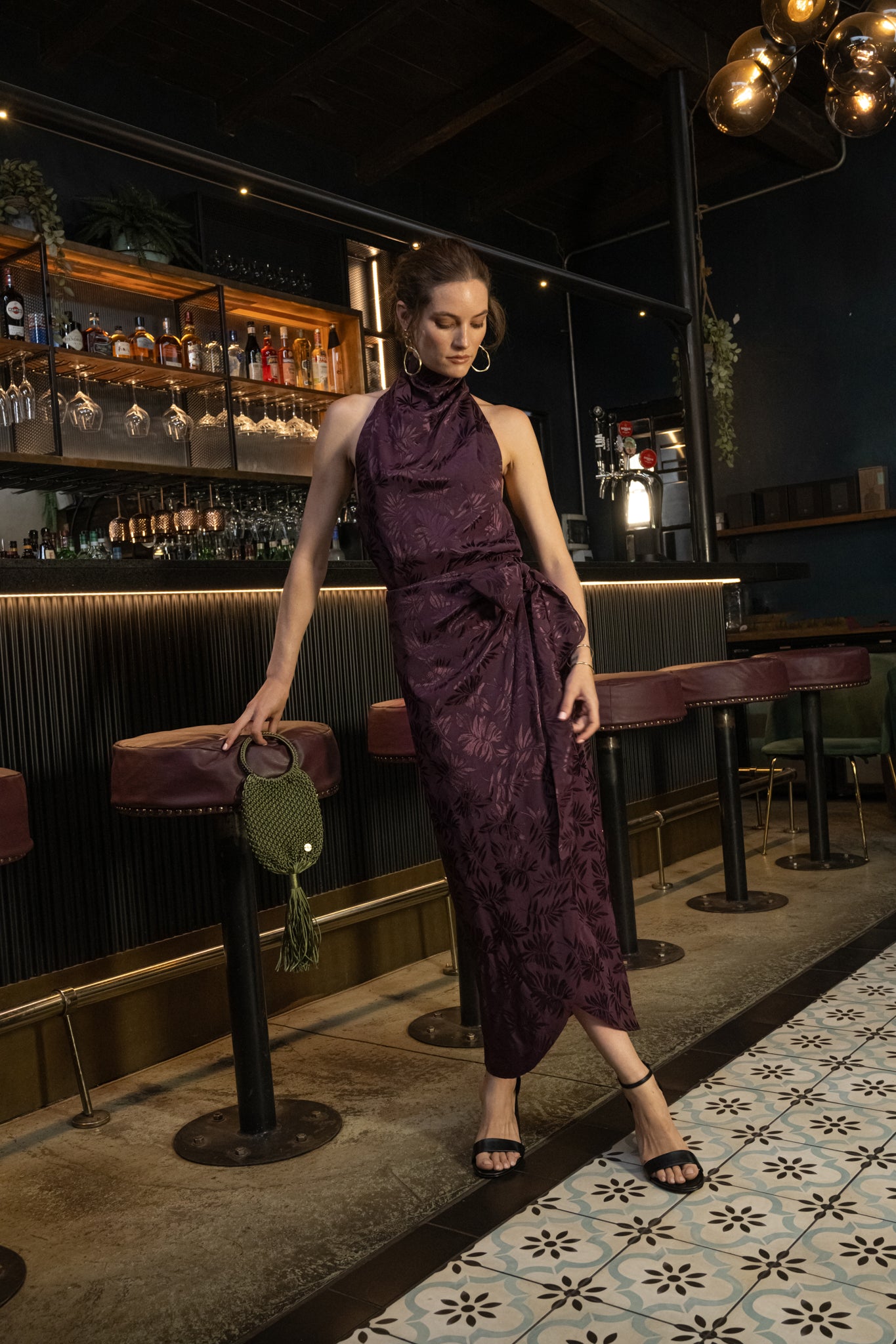 Blusa Mía Berenjena