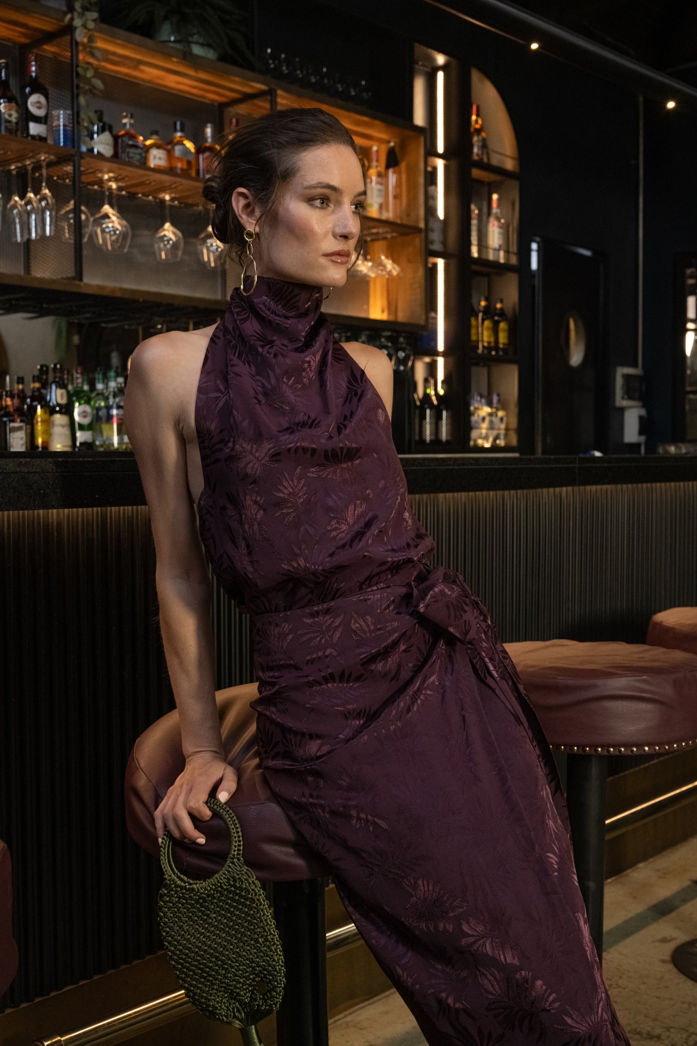 Falda Mía Berenjena