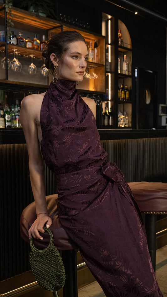 Blusa Mía Berenjena