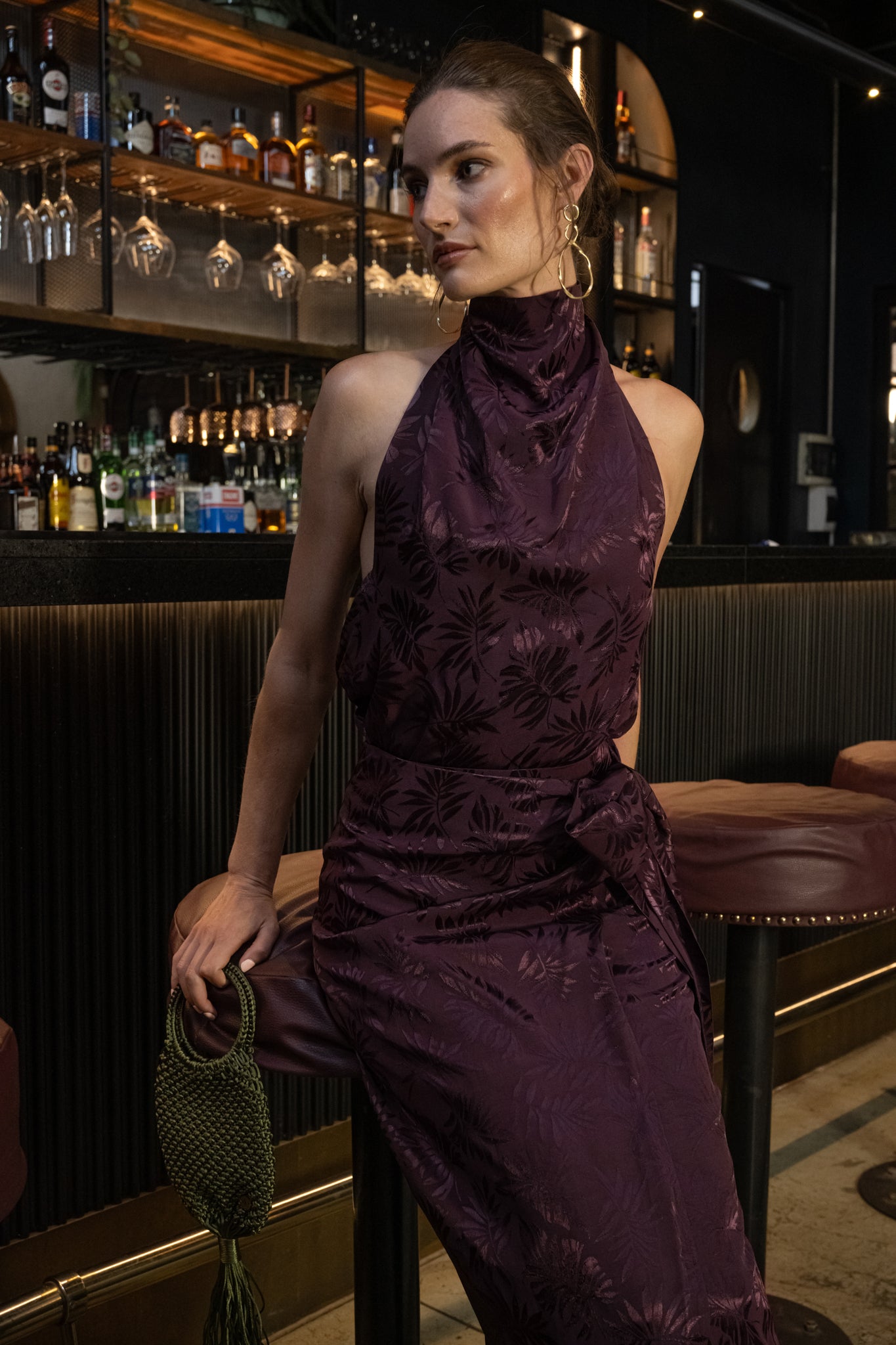 Blusa Mía Berenjena