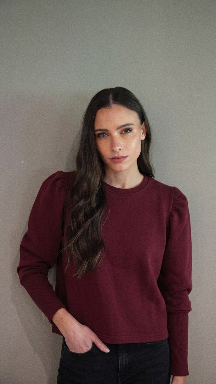 Polerón Olivia Negro