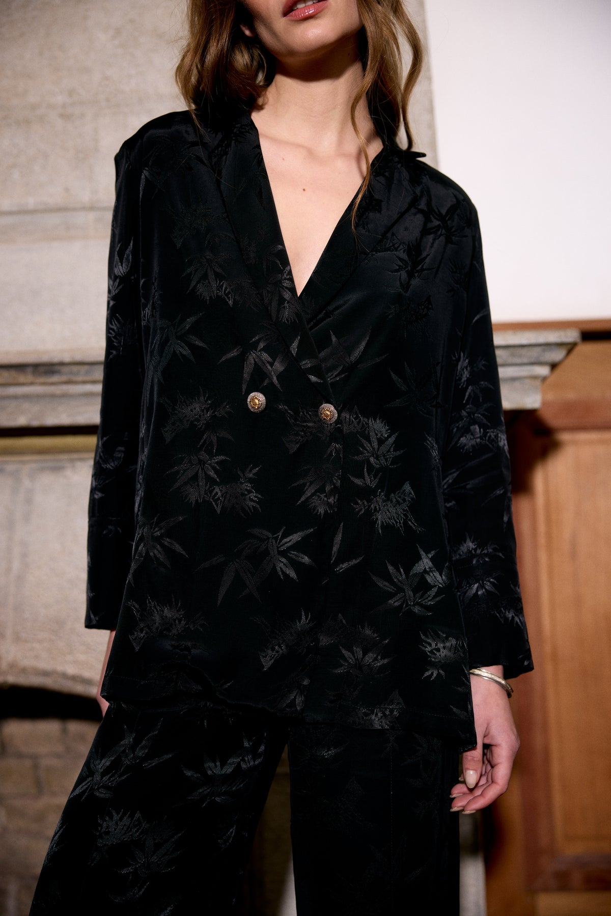 BLAZER MAGNOLIA NEGRO