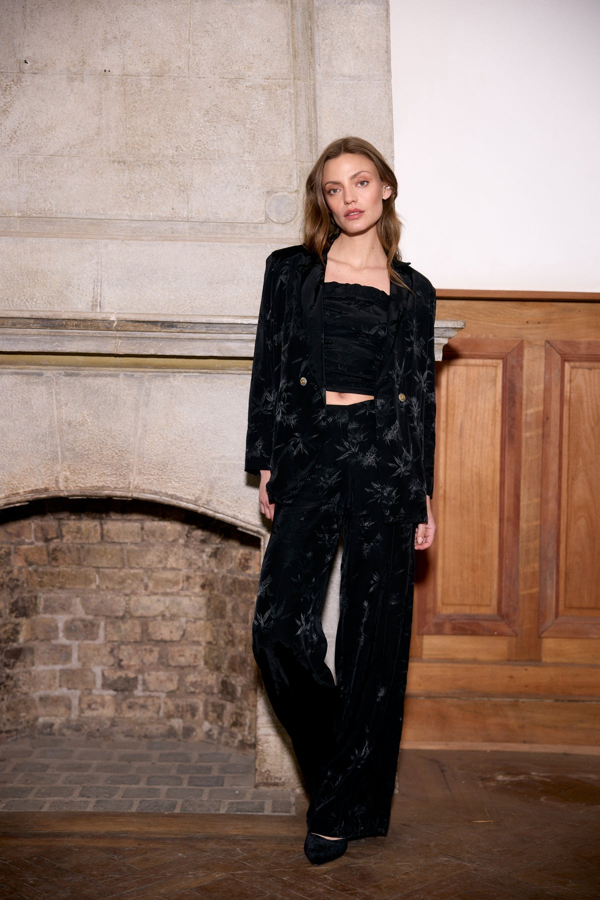 BLAZER MAGNOLIA NEGRO
